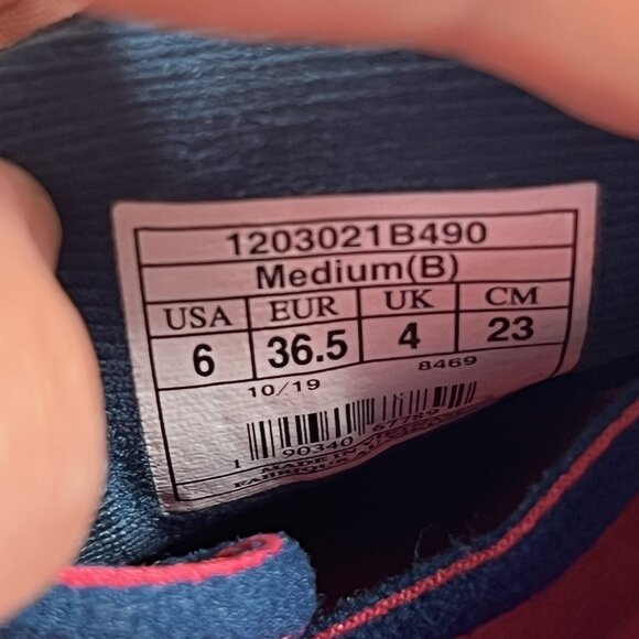 Brooks Revel 3 Women's Size 6 Blue Pink Running Shoes - Picture 9 of 9